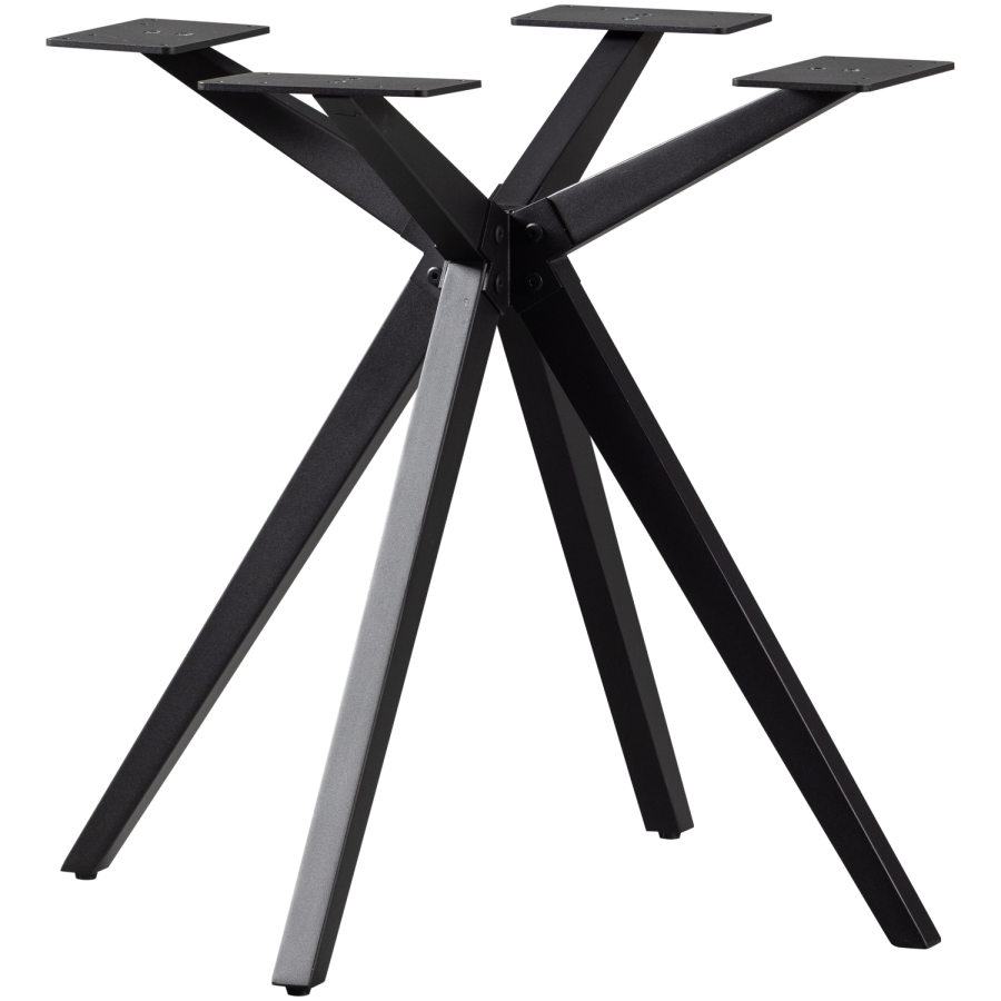 WOOOD HOLLAND KORSBEN METALL SVART