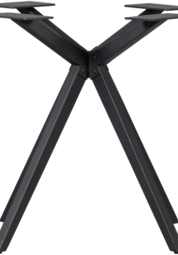 WOOOD HOLLAND KORSBEN METALL SVART