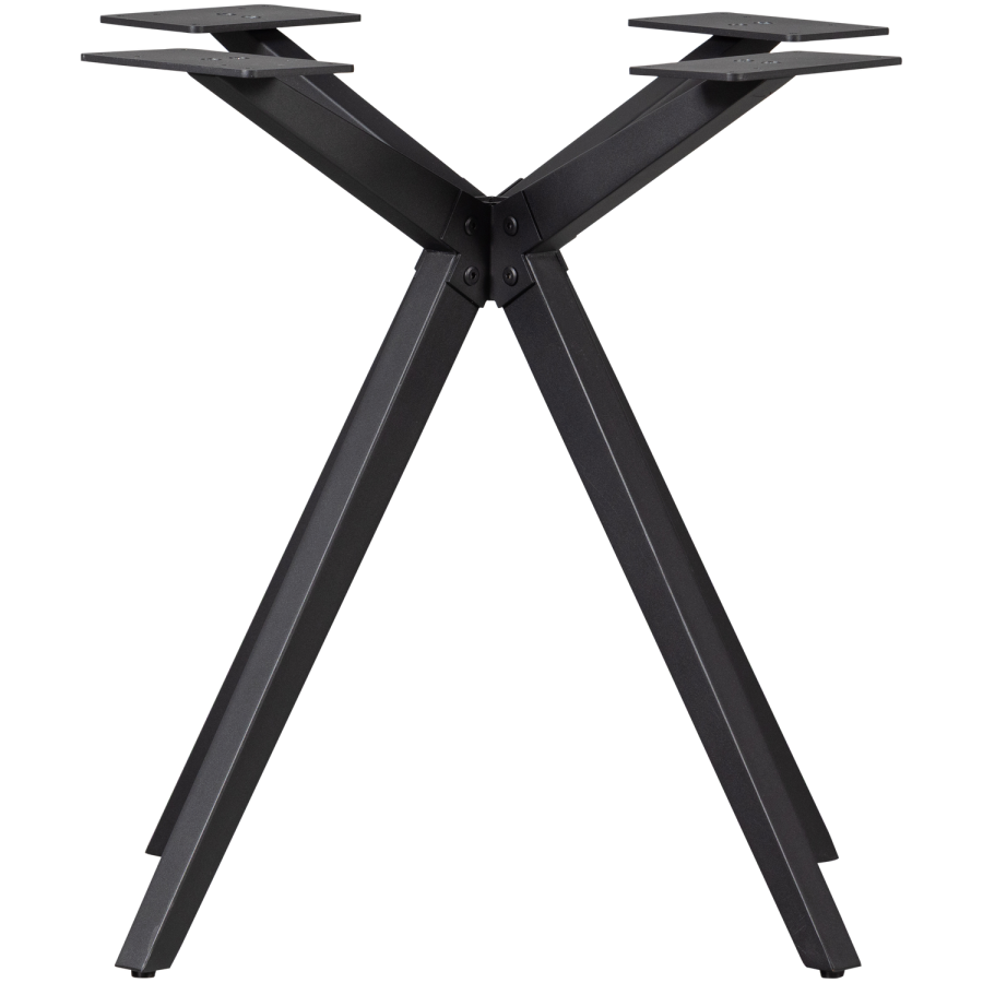 WOOOD HOLLAND KORSBEN METALL SVART