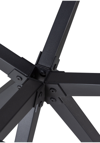 WOOOD HOLLAND KORSBEN METALL SVART