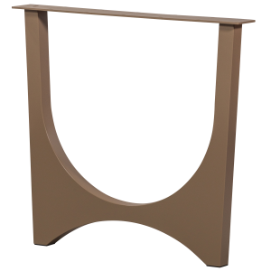 TRÄ ZAANDAM DESIGNBEN METALL MÖRK SAND