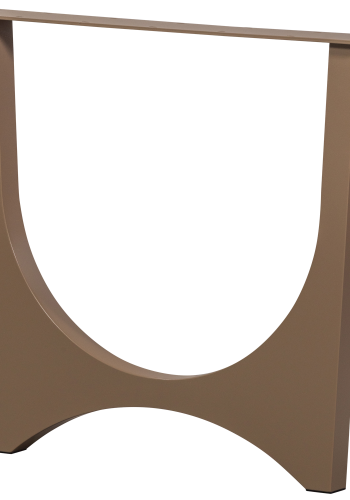 TRÄ ZAANDAM DESIGNBEN METALL MÖRK SAND