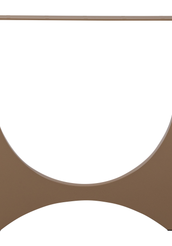 TRÄ ZAANDAM DESIGNBEN METALL MÖRK SAND