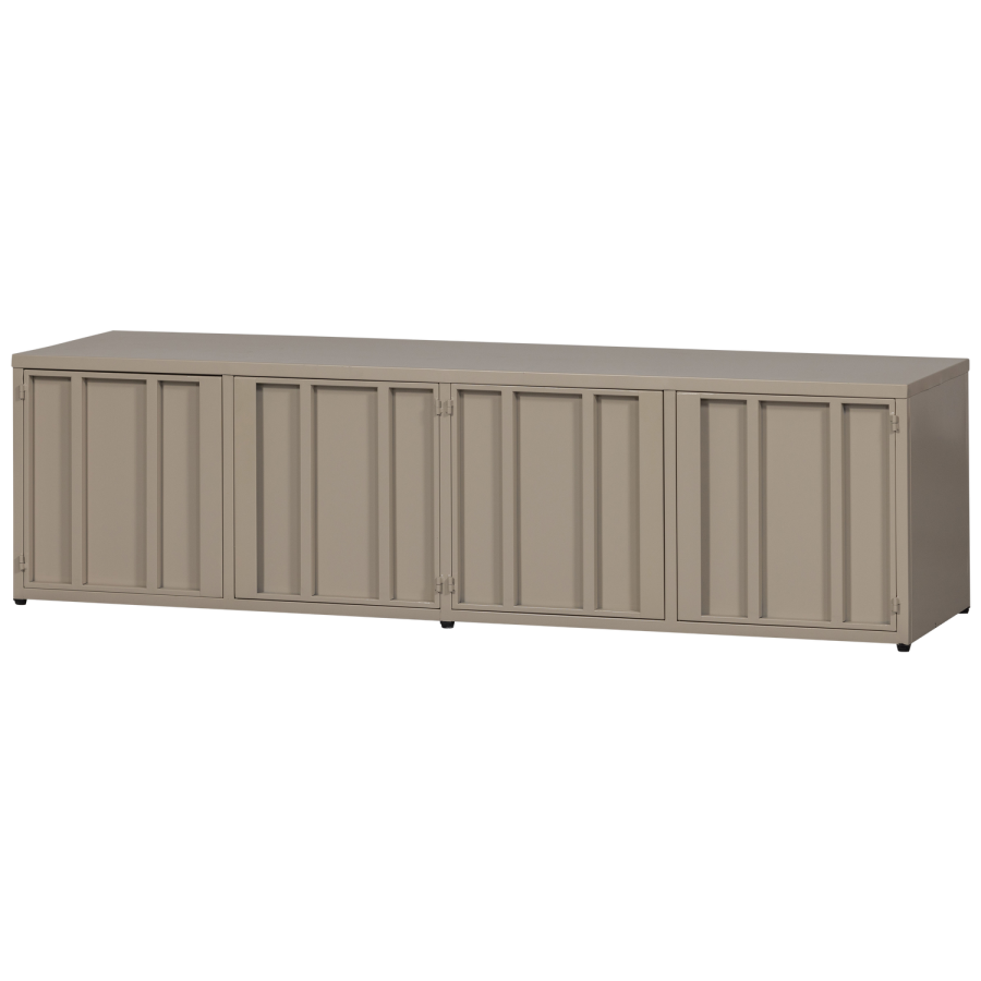 WOOOD LEVEL TV-BORD METAL SAND 44x160CM