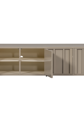 WOOOD LEVEL TV-BORD METAL SAND 44x160CM