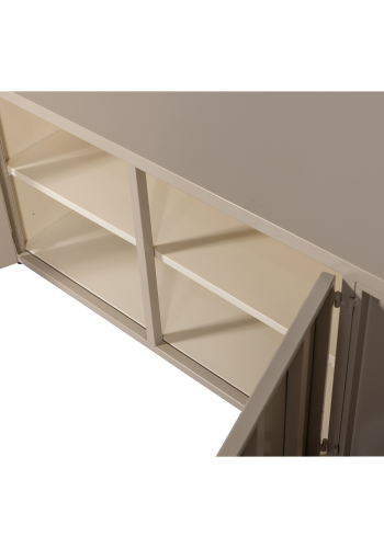 WOOOD LEVEL TV-BORD METAL SAND 44x160CM