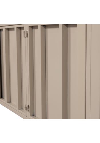 WOOOD LEVEL TV-BORD METAL SAND 44x160CM