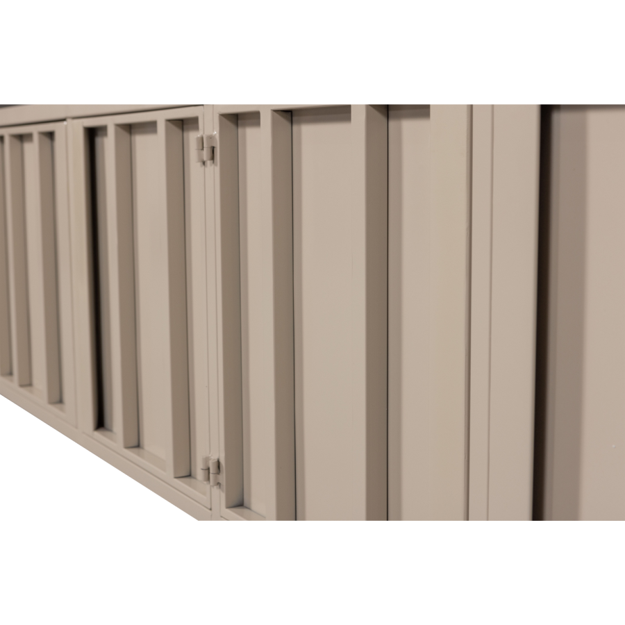 WOOOD LEVEL TV-BORD METAL SAND 44x160CM