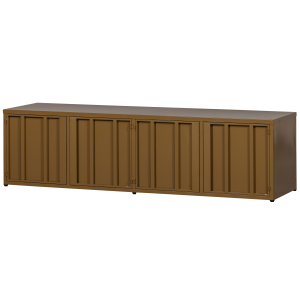 WOOOD LEVEL TV-BORD METAL HONNINGGUL 44x160CM