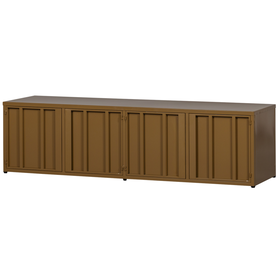 WOOOD LEVEL TV-BORD METAL HONNINGGUL 44x160CM