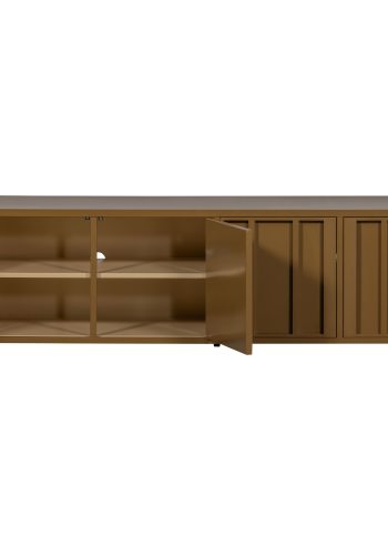 WOOOD LEVEL TV-BORD METAL HONNINGGUL 44x160CM