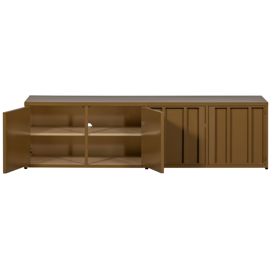 WOOOD LEVEL TV-BORD METAL HONNINGGUL 44x160CM