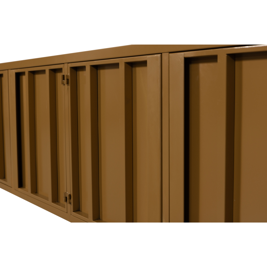 WOOOD LEVEL TV-BORD METAL HONNINGGUL 44x160CM