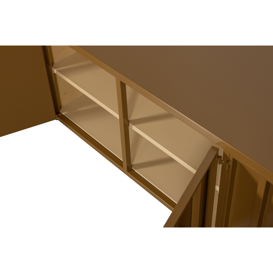 WOOOD LEVEL TV-BORD METAL HONNINGGUL 44x160CM