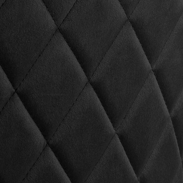 ACT NORDIC Louise matstol - svart tyg och mattsvart st�l