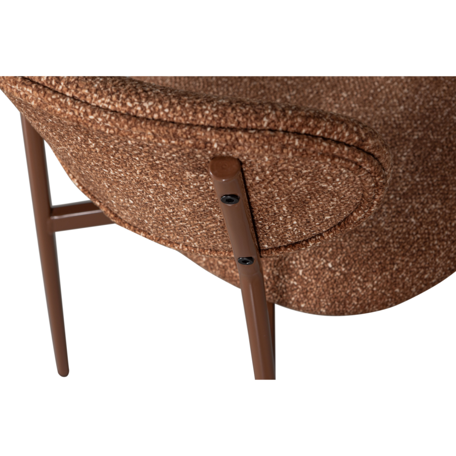 WOOOD VALOR SPISESTOL BRUN