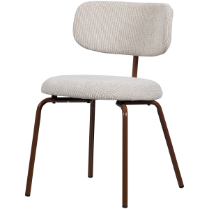 WOOOD TRAVIS SPISESTOL HVIT