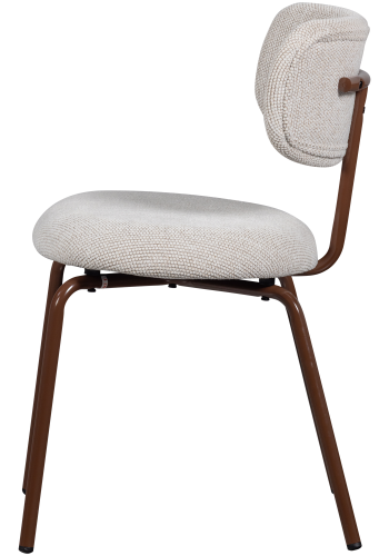 WOOOD TRAVIS SPISESTOL HVIT