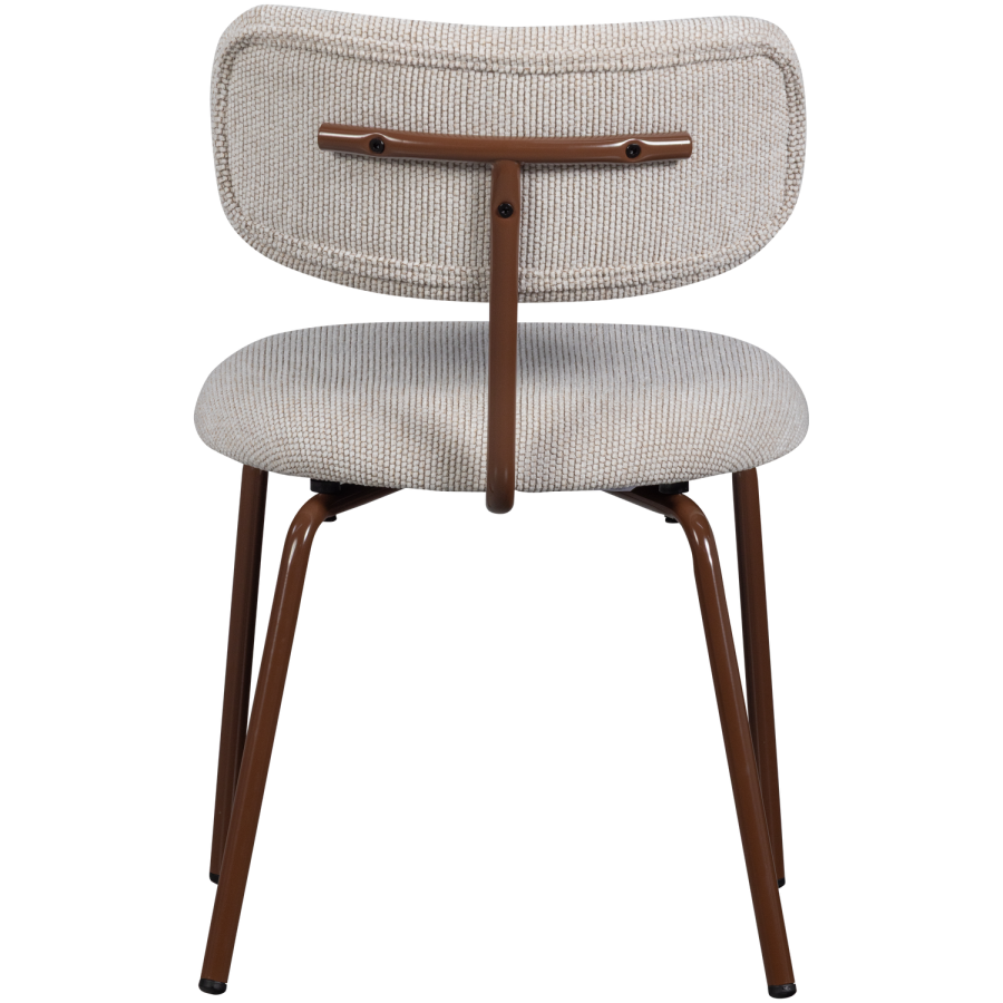 WOOOD TRAVIS SPISESTOL HVIT