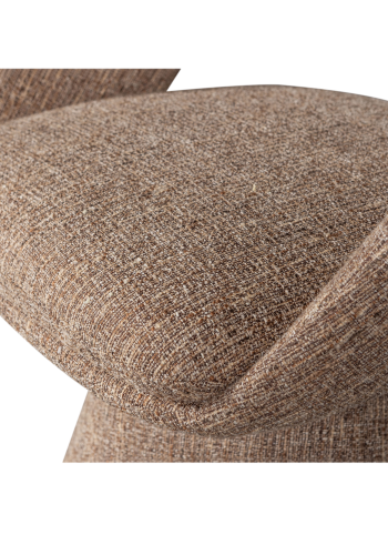 WOOOD VINTER SNURRSTOL MED SPISESKULE I NATURMELANGE