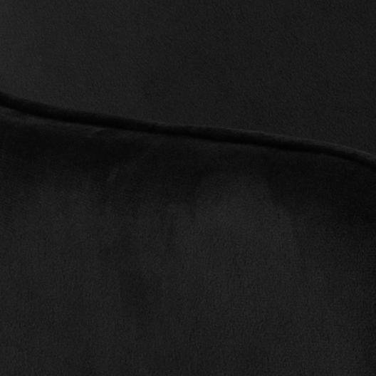 ACT NORDIC Ranja Esszimmerstuhl, mit Armlehnen – schwarzer Stoff und schwarzer Stahl