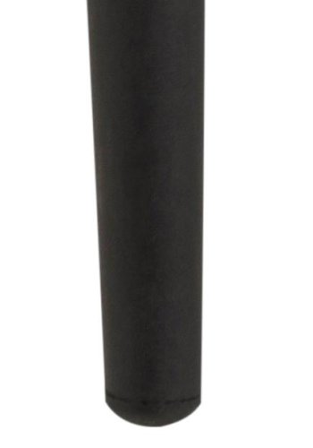 ACT NORDIC Rechteckige Glory-Bank mit Spezialnähten – marineblauer Stoff und schwarzer Stahl (95 x 38)