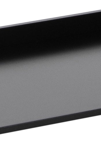 ACT NORDIC Wally Bücherregal, mit Treppenform und 5 Regalen – schwarzes MDF