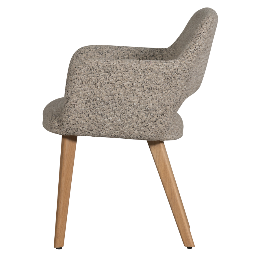 WOOOD MURAT SPISESTOL NATURLIG MED TRE NATURLIG