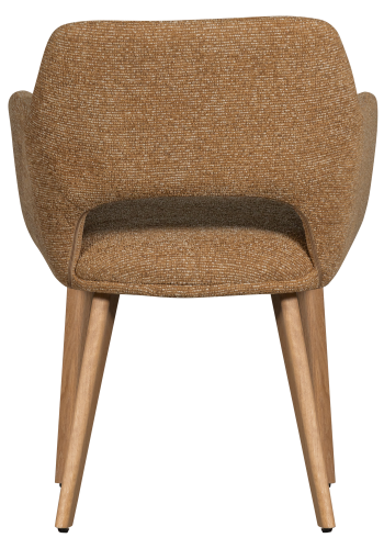 WOOOD MURAT SPISESTOL GUL MED NATURTRE