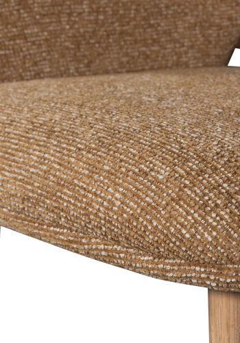 WOOOD MURAT SPISESTOL GUL MED NATURTRE