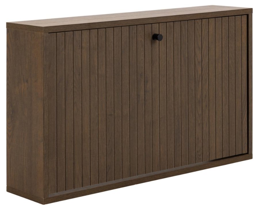 ACT NORDIC Albany skoskab, vghngt, m. 1 lge - rgfarvet melamin