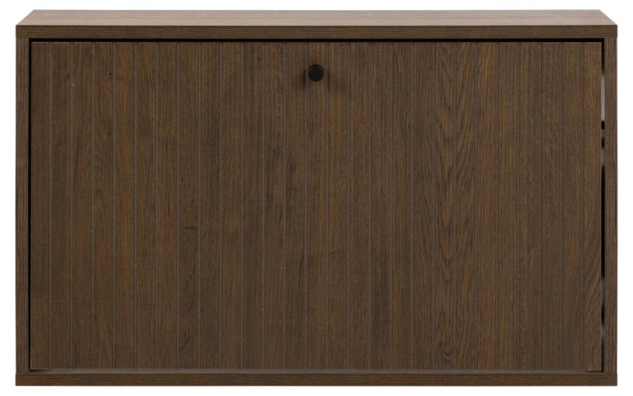 ACT NORDIC Albany skoskab, vghngt, m. 1 lge - rgfarvet melamin