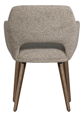 WOOOD MURAT SPISESTOL NATURLIG MED TRE I MRK BRUN