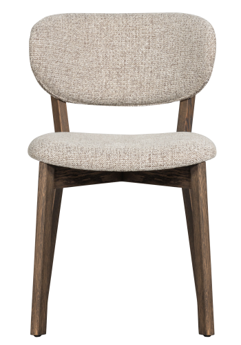 WOOOD UDAR SPISESTOL MED TRERAMME MRK BRUN