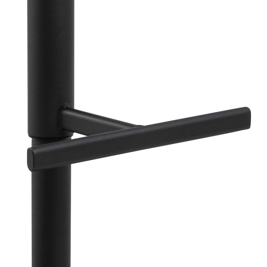 ACT NORDIC Adisa barkrakk, med ryggsttte, fotsttte, svingfunksjon, gasspatron - beige stoff og svart stl