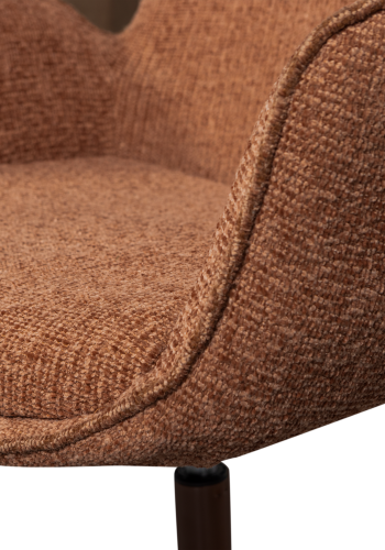 WOOOD MRTEN HJDEJUSTERBAR LNESTOL ORANGE