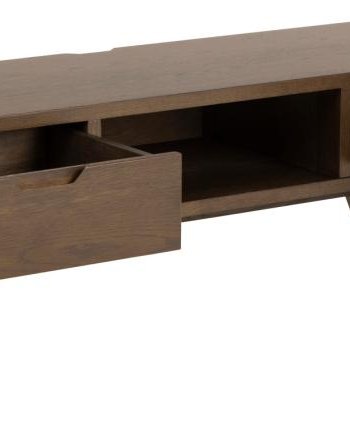 ACT NORDIC A-Line TV-bord, m. 2 skuffer og 1 rum - rgfarvet egefiner (150x40)