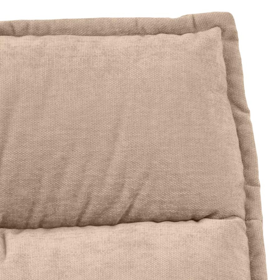 ACT NORDIC Blizzard Drehstuhl - beiger Stoff und schwarzer Stahl