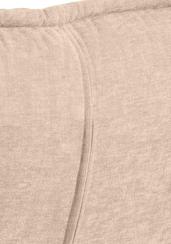 ACT NORDIC Blizzard Drehstuhl - beiger Stoff und schwarzer Stahl