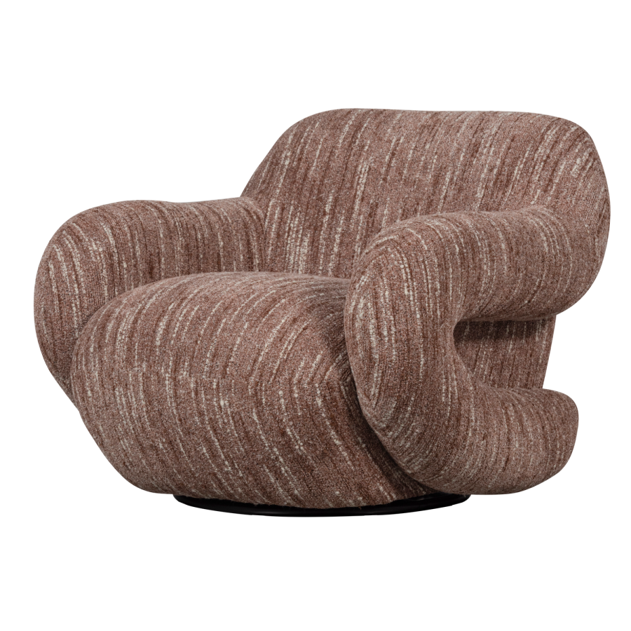 WOOOD FOLKE LNESTOL CHENILLE GAMMEL PINK MELANGE