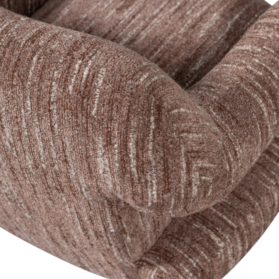 WOOOD FOLKE LNESTOL CHENILLE GAMMEL PINK MELANGE