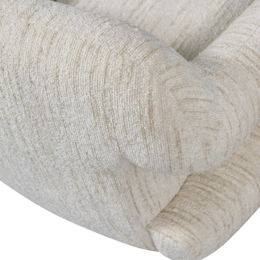 WOOOD FOLKE LNESTOL CHENILLE NATURMELANGE