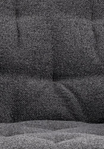 ACT NORDIC Brooke spisestuestol, med armlener, svingfunksjon, sm - antrasittgrtt stoff og svart stl