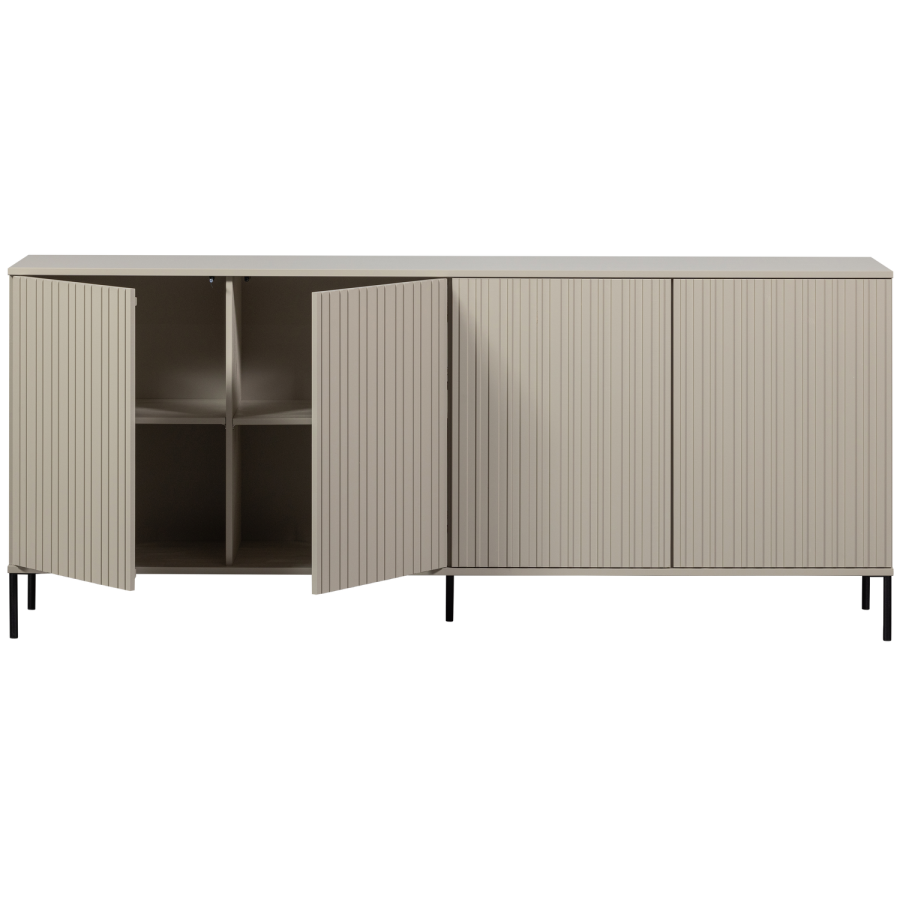 NYTT SKÄNK I DEEP DUST 200 CM FURU [fsc]