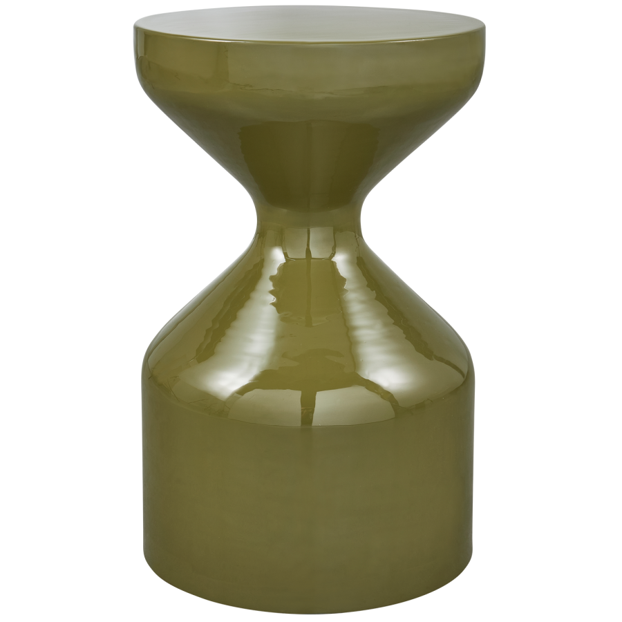 WOOOD FLOYD SIDOBORD METALLGRÖN