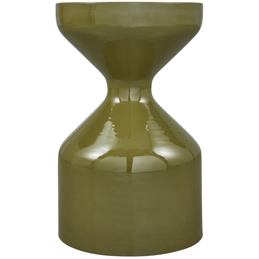 WOOOD FLOYD SIDOBORD METALLGRÖN