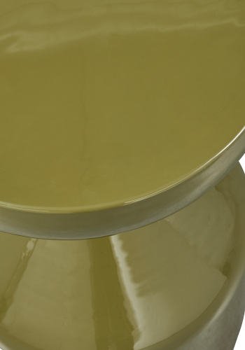 WOOOD FLOYD SIDOBORD METALLGRÖN