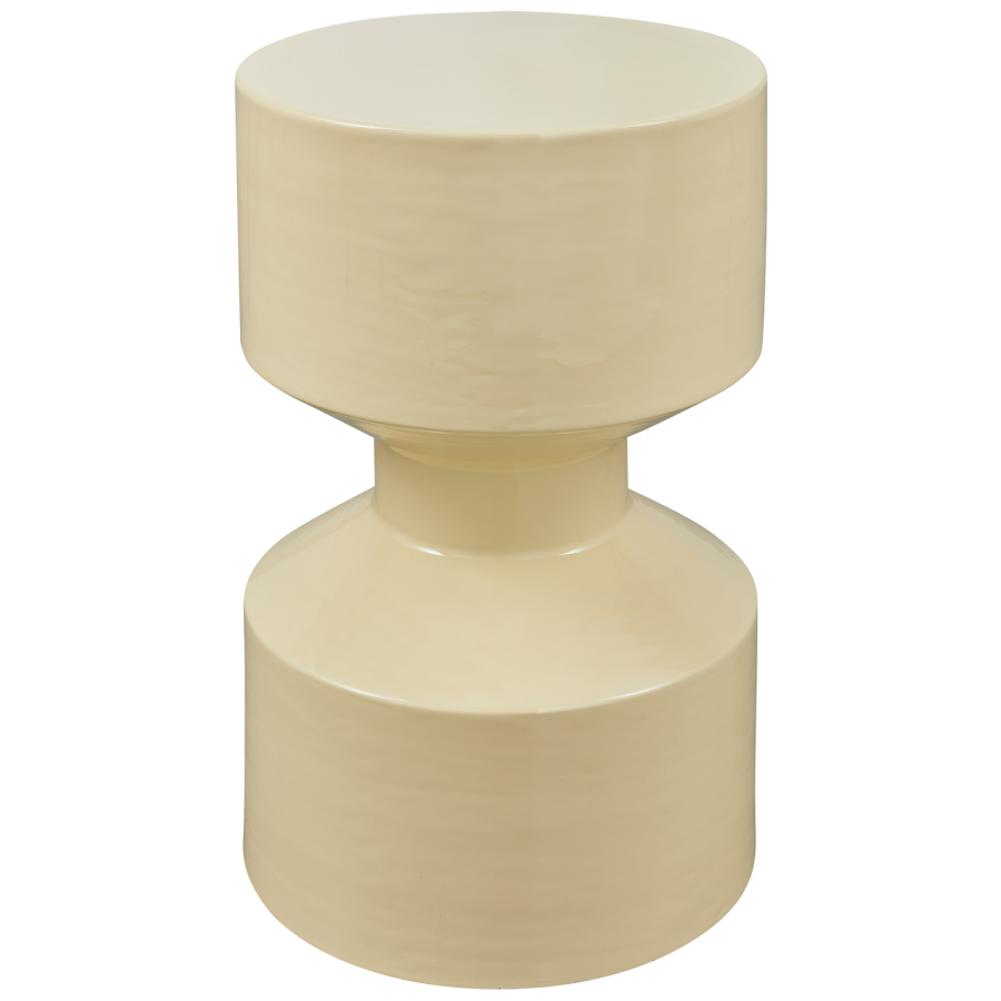 WOOOD HIDDE SIDOBORD METALL GULT