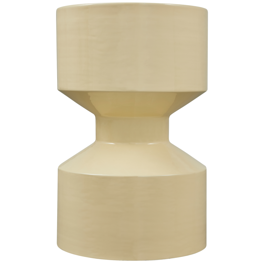 WOOOD HIDDE SIDOBORD METALL GULT