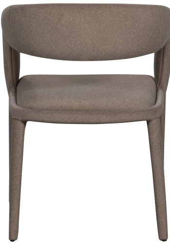 WOOOD ARMS SPISESTOL FILT BRUN